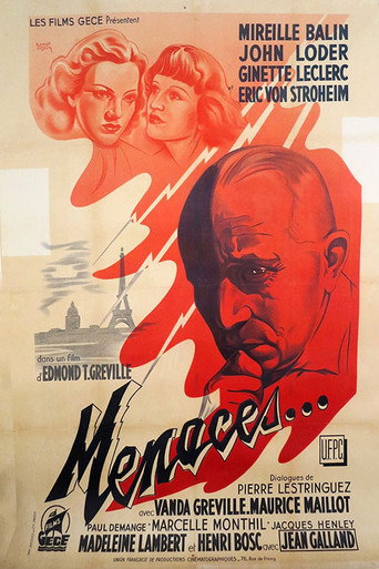 Póster de Menaces...