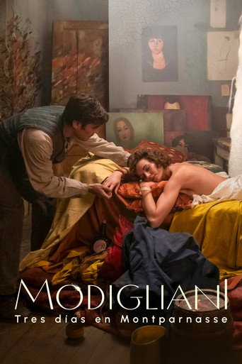 Póster de Modigliani: Tres días en Montparnasse