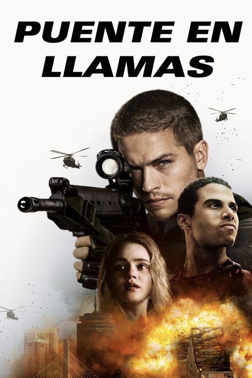 Póster de Puente en llamas