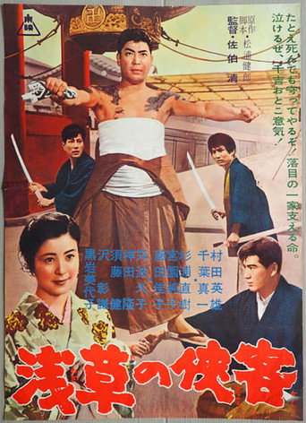 Póster de 浅草の侠客
