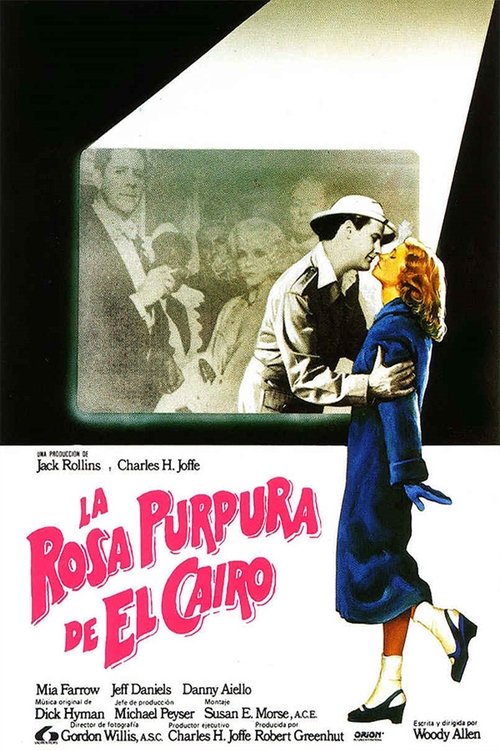 Póster de La rosa púrpura de El Cairo