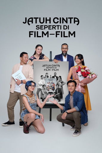 Póster de Jatuh Cinta Seperti di Film-Film