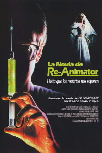 Póster de La Novia de Re-Animator