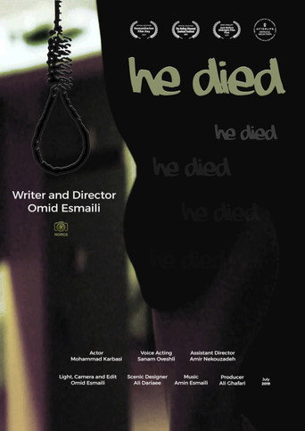 Póster de He Died