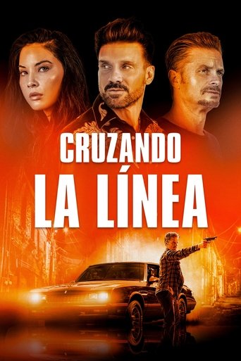 Póster de Cruzando la línea