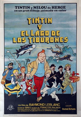 Póster de Tintin et le lac aux requins
