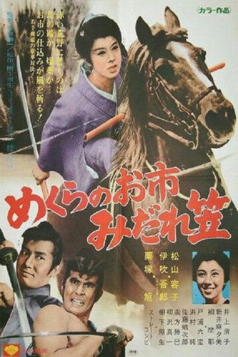 Póster de めくらのお市　みだれ笠