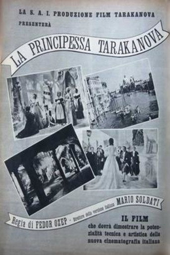 Póster de La principessa Tarakanova