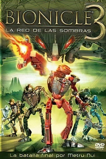 Póster de Bionicle 3: Web of Shadows