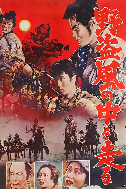 Póster de 野盗風の中を走る