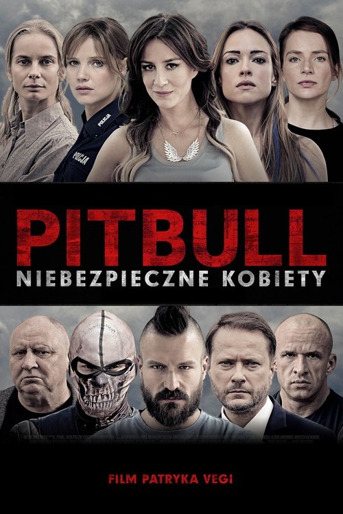 Póster de Pitbull. Niebezpieczne kobiety
