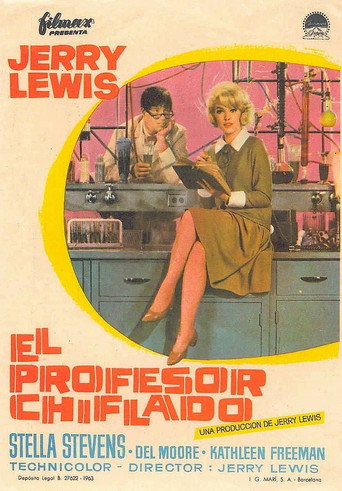Póster de El Profesor Chiflado