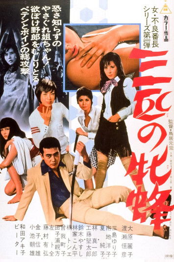 Póster de 三匹の牝蜂