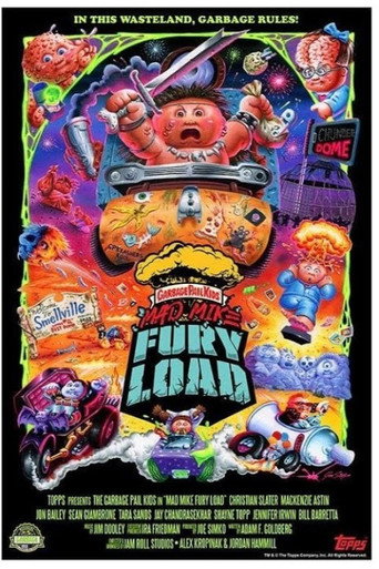 Póster de Garbage Pail Kids in Mad Mike: Fury Load