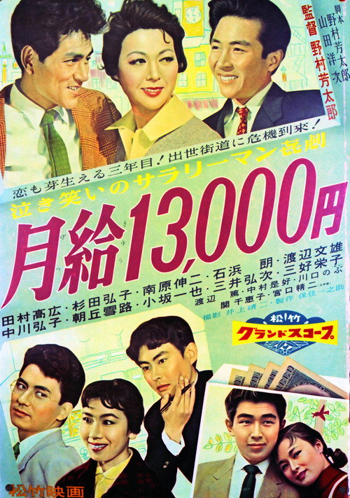 Póster de 月給13,000円