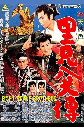 Póster de 里見八犬傳