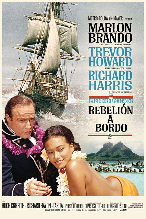 Póster de Mutiny on the Bounty