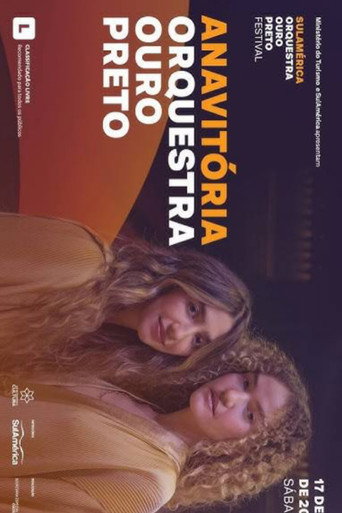 Póster de Anavitória e Orquestra Ouro Preto