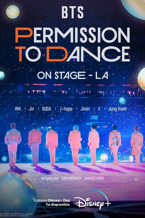 Póster de BTS: PERMISSION TO DANCE 온 스테이지 – LA
