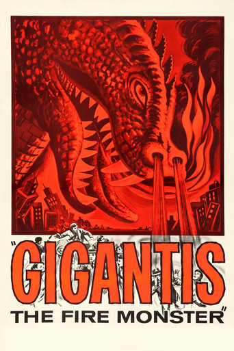 Póster de Gigantis, the Fire Monster