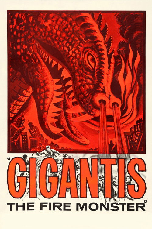 Póster de Gigantis, the Fire Monster