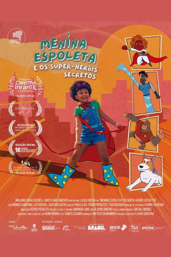 Póster de Menina Espoleta e os Super-Heróis Secretos