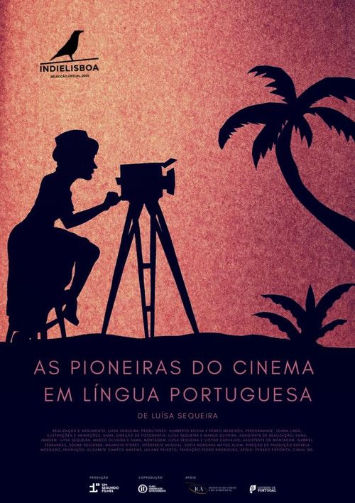 Póster de As Pioneiras do Cinema em Língua Portuguesa