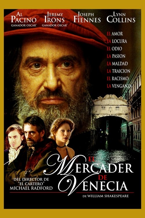 Póster de El mercader de Venecia