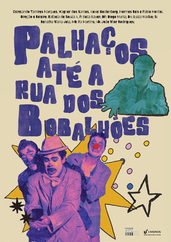 Póster de Palhaços Até a Rua dos Bobalhões