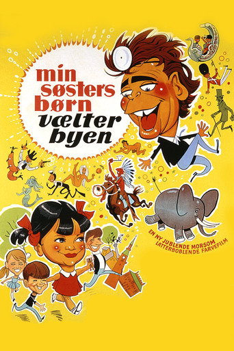Póster de Min søsters børn vælter byen