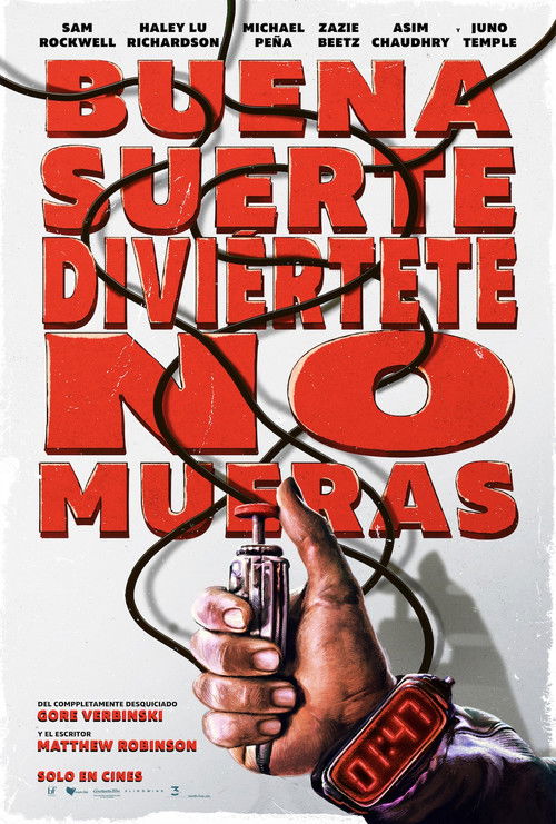 Póster de Buena suerte, diviértete, no mueras