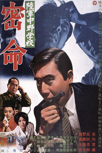 Póster de 陸軍中野学校　密命