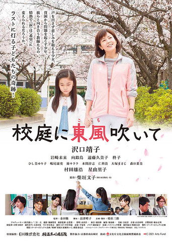Póster de 校庭に東風吹いて