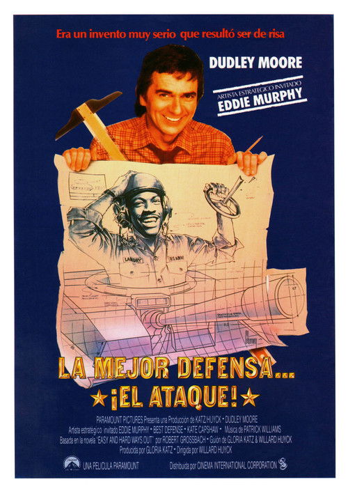 Póster de La mejor defensa... ¡El ataque!