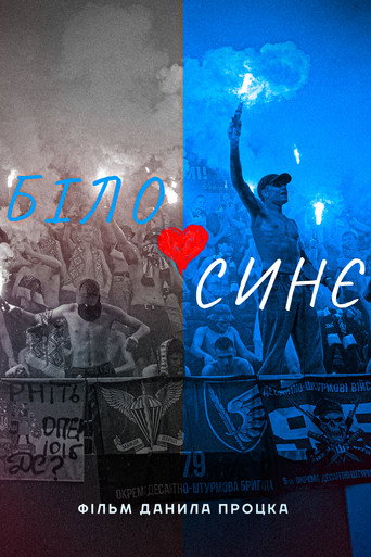 Póster de White-Blue Heart