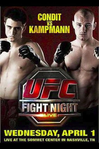 Póster de UFC Fight Night 18: Condit vs. Kampmann