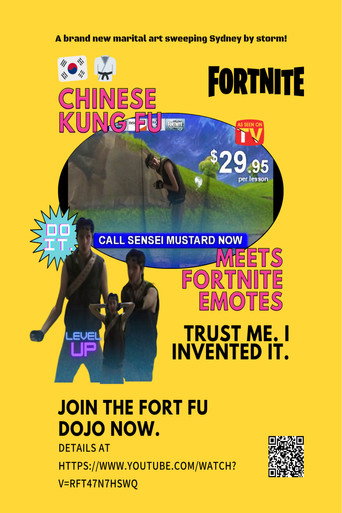 Póster de Fortnite Dancing for Self-Defence
