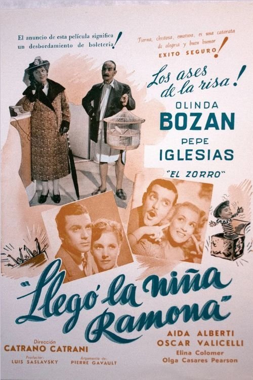 Póster de Llegó la niña Ramona