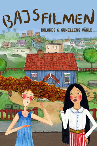 Póster de Bajsfilmen - Dolores och Gunellens värld
