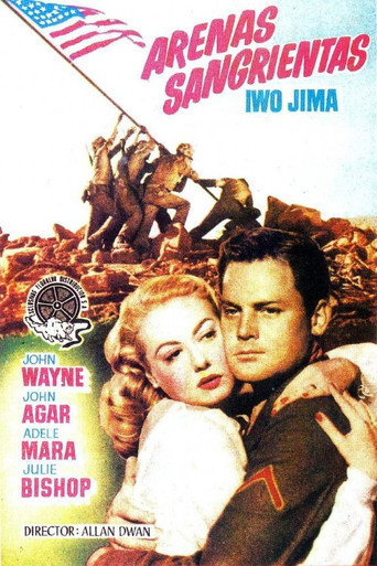 Póster de Arenas de Iwo Jima