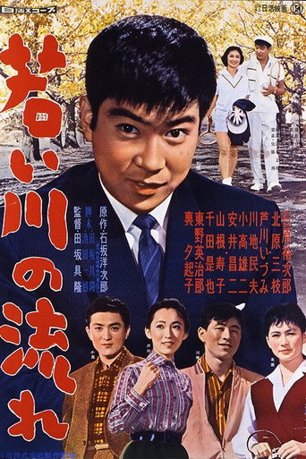 Póster de 若い川の流れ