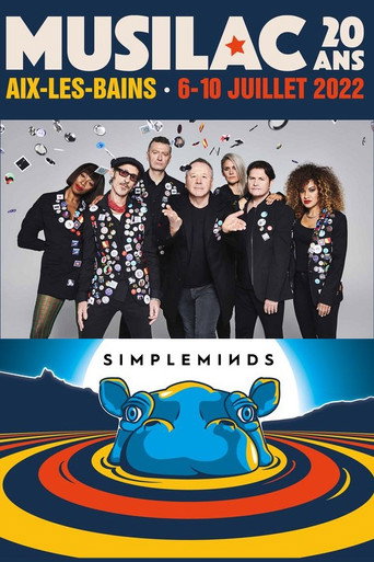 Póster de Simple Minds | Musilac 2022