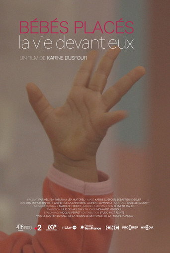 Póster de Bébés placés, la vie devant eux