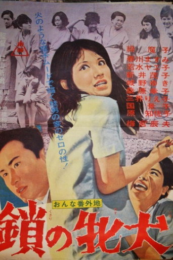 Póster de おんな番外地　鎖の牝犬