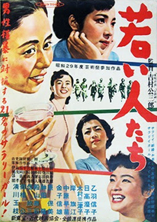 Póster de 若い人たち