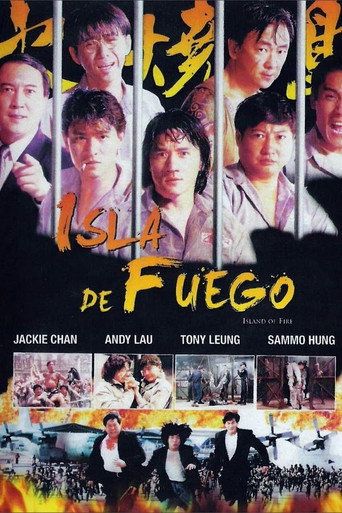 Póster de Isla de fuego
