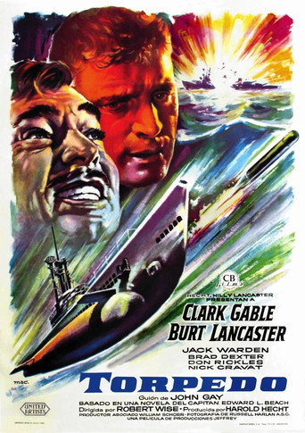Póster de Run Silent, Run Deep