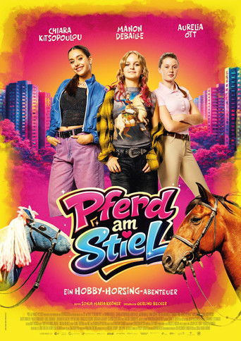 Póster de Pferd am Stiel