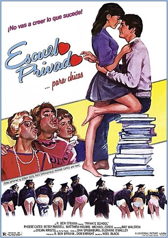 Póster de Escuela privada... para chicas