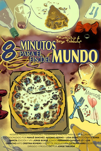 Póster de 8 Minutos para el Fin del Mundo